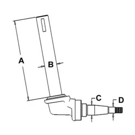 Aftermarket Right Hand Spindle 383911R91
